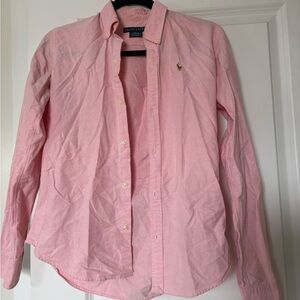 Ralph Lauren Light Pink Slim Fit Shirt